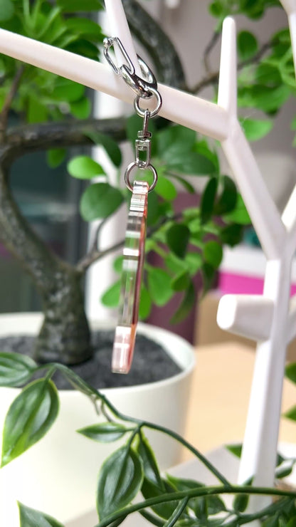 Porte-clef Sieste étoilée - Renard - Inspiration Japon