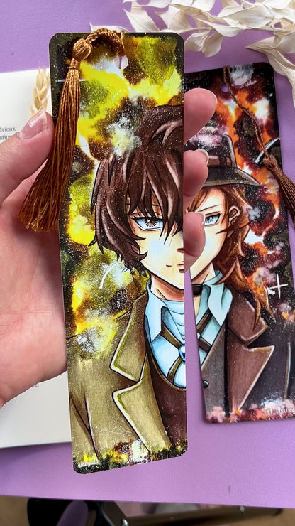 Marque-pages Dazai / Chuya - Art traditionnel