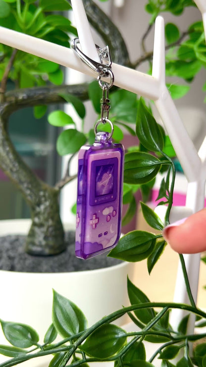 Porte-clef Gameboy étoilée - Inspiration Gaming