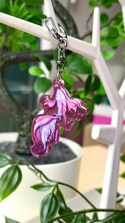 Porte-clef Carpes Koi étoilées - Inspiration Japon