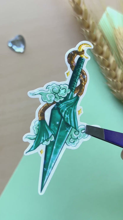 Stickers Kunai étoilé - Inspiration Japon