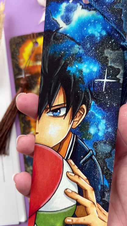 Marque-pages Haikyu Hinata / Kageyama - Art traditionnel